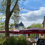 Gasthaus Zum Bären Frankfurt-Höchst: Biergarten am Höchster Schlossplatz