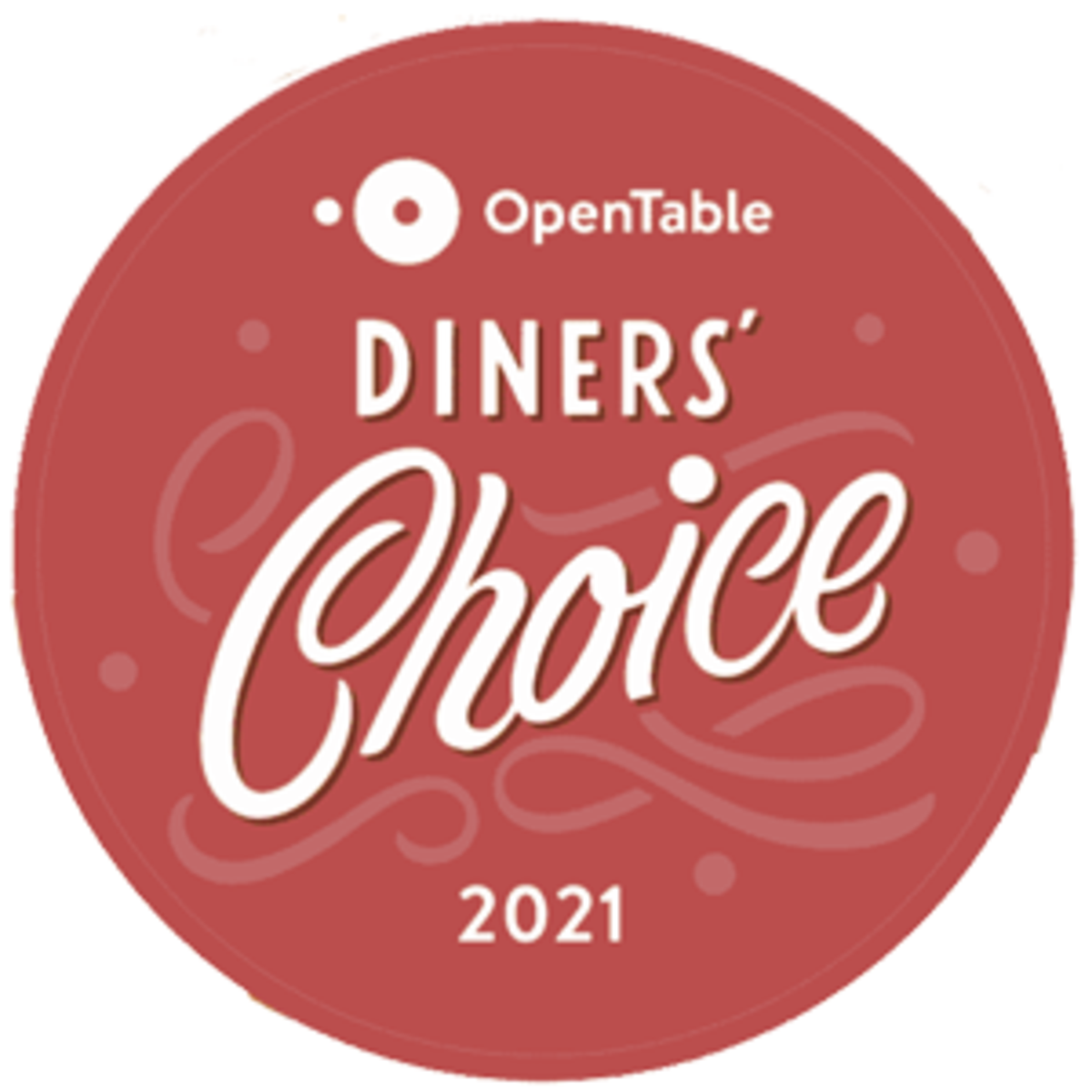 OpenTable Diners Choice 2021